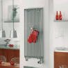 Radiateur acier chauffage central Kéva Chromé HKO Acova - Hauteur 1000 à 1800 mm