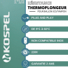Résistance électrique 2 Kw Monoo 230 V Kospel