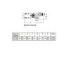 Corps droit thermostatique Laiton chromé Thermador