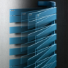 Radiateur sèche-serviettes chauffage central Régate Twist + Air Acova - Pivot à droite