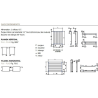 Radiateur acier chauffage central Planea Horizontal Double Acova