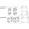 Radiateur acier chauffage central Planea Horizontal Double Acova