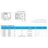 Servomoteur ARA661 3 Points d'ESBE