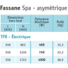 Radiateur sèche-serviettes électrique Fassane Spa Asymétrique Acova