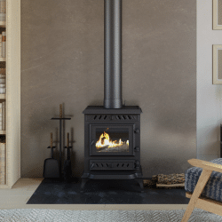 Poêle à bois en fonte 7.4 kW P3 ECO KAWMET