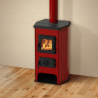 Poêle à bois 6,4 kW Nora MBS avec plaque de cuisson