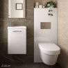 Habillage bâti support WC Unit - Blanc brillant