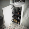 Meuble lave mains - Blanc brillant