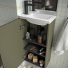 Meuble lave mains - Vert mat