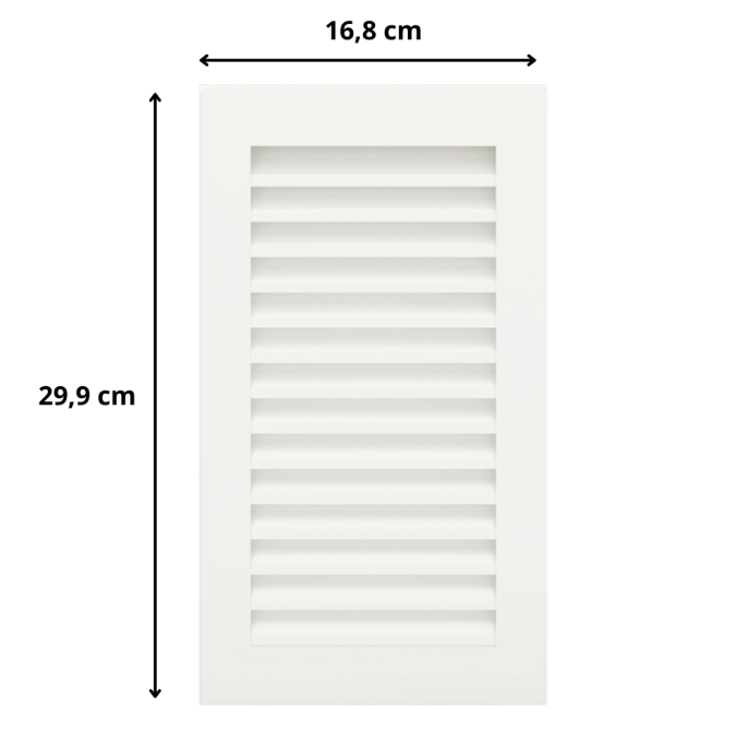 Grille de ventilation Hide Vertical 30x17