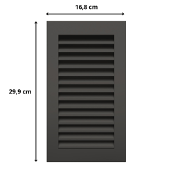 Grille de ventilation Hide Vertical 30x17 Grille de ventilation Hide Vertical 30x17