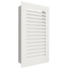Grille de ventilation Hide Vertical 30x17 - Couleur blanc
