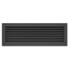 Grille de ventilation 17x49 Hide Kawmet - Couleur noir