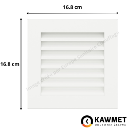 Grille de ventilation 17x17 Hide KAWMET Grille de ventilation 17x17 Hide KAWMET