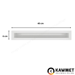Grille de ventilation 6x40 Loft Kawmet Grille de ventilation 6x40 Loft Kawmet