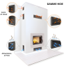 Grille de ventilation 17x17 Hide KAWMET