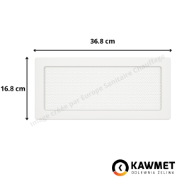 Grille de ventilation 17x37 Classic KAWMET