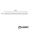 Grille de ventilation 6x60 Loft Kawmet - Couleur blanc