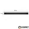 Grille de ventilation 6x80 Loft Kawmet - Couleur noir