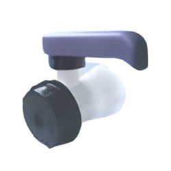 Vanne quart tour pour Waterbox récupération pluie Vanne quart tour pour Waterbox récupération pluie