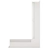 Grille de ventilation angle à droite 60x600x400 Loft Angle KAWMET - Couleur Blanc