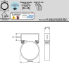 Collier mural inox pour conduit double paroi isolé Ediliso25 Edilinox