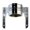 Support mural inox conduit double paroi isolé Edilinox - Diamètre 150 mm