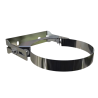 Collier mural inox conduit double paroi isolé Edilinox - Diamètre 150 mm