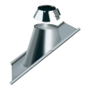 Solin plomb 30 à 45 degrés conduit double paroi isolé Edilinox - Diamètre 80 mm