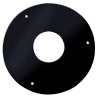 Rosace d'élément de finition conduit double paroi isolé Edilinox - Diamètre 130 mm