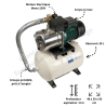Surpresseur domestique AQUAJETINOX GWS 132/20 M JETLY
