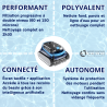 Robot piscine Zodiac XA 3010 IQ (CNX) - Fond + parois + ligne d'eau