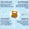 Robot piscine Dolphin Wave 100