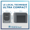 Pompe à chaleur Poolican Full Inverter Poolex 4 en 1