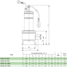 Pompe de relevage FEKA VS 1200 T ou M eaux chargées Jetly