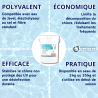 Stabichloran granulés 3kg pour stabiliser le chlore BAYROL