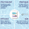 Quickflock Automatic + liquide 2 en 1 : floculant + algicide BAYROL