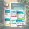 Pack produit Bayrol Piscine 6 produits : 5 fonctions 5kg, Choc 5kg, pH plus 5kg, pH minus 5 kg, Anti-algues 3 L, Floculant x8