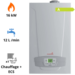 Chaudière gaz murale condensation Initia Plus Compact 2.25 HTE Chappée