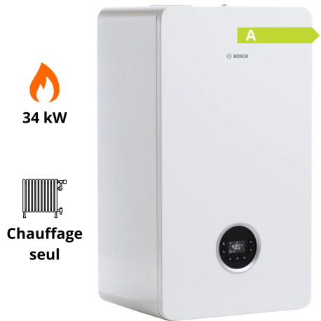 Chaudière gaz murale condensation GC8300i W 35 P Chauffage seul Bosch