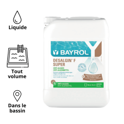 Desalgine F SUPER lutte contre les algues BAYROL Desalgine F SUPER lutte contre les algues BAYROL