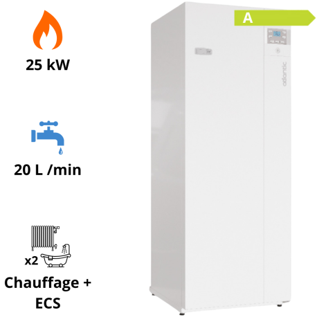 Chaudière gaz sol condensation Perfinox Condens 2 DUO 28 Atlantic