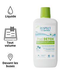 Désinfectant naturel multi-action Pool Detox Respect Bayrol 1L Désinfectant naturel multi-action Pool Detox Respect Bayrol 1L