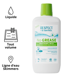 Nettoyant alcalin à base de savon noir No GREASE Respect Bayrol
