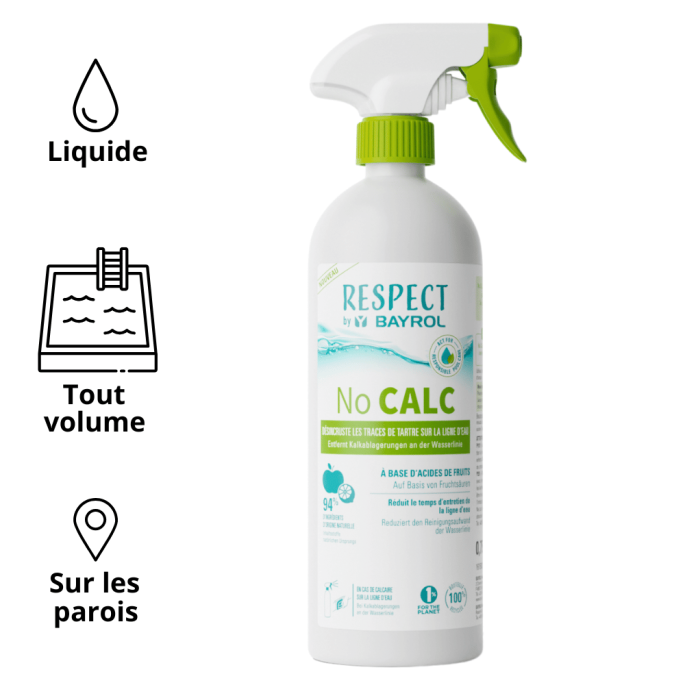 Produit anti-calcaire No Calc Bayrol pour piscine
