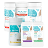 Pack produit Bayrol Piscine hors-sol : 5 fonctions 1kg, Choc 1kg, pH plus 1kg, pH minus 1,5kg, Anti-algues 1L, Floculant x8
