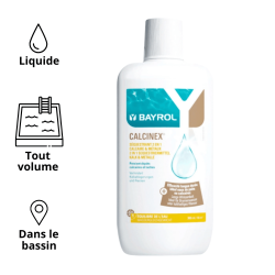 Calcinex 1 ou 3 L traitement anti-calcaire Bayrol Calcinex 1 ou 3 L traitement anti-calcaire Bayrol