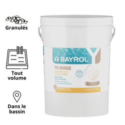 pH minus 18kg pour piscine Bayrol