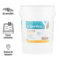 Alcaplus 25 kg pour piscine Bayrol