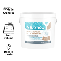 Neutralisateur de Chlore / brome 5 kg pour piscine BAYROL